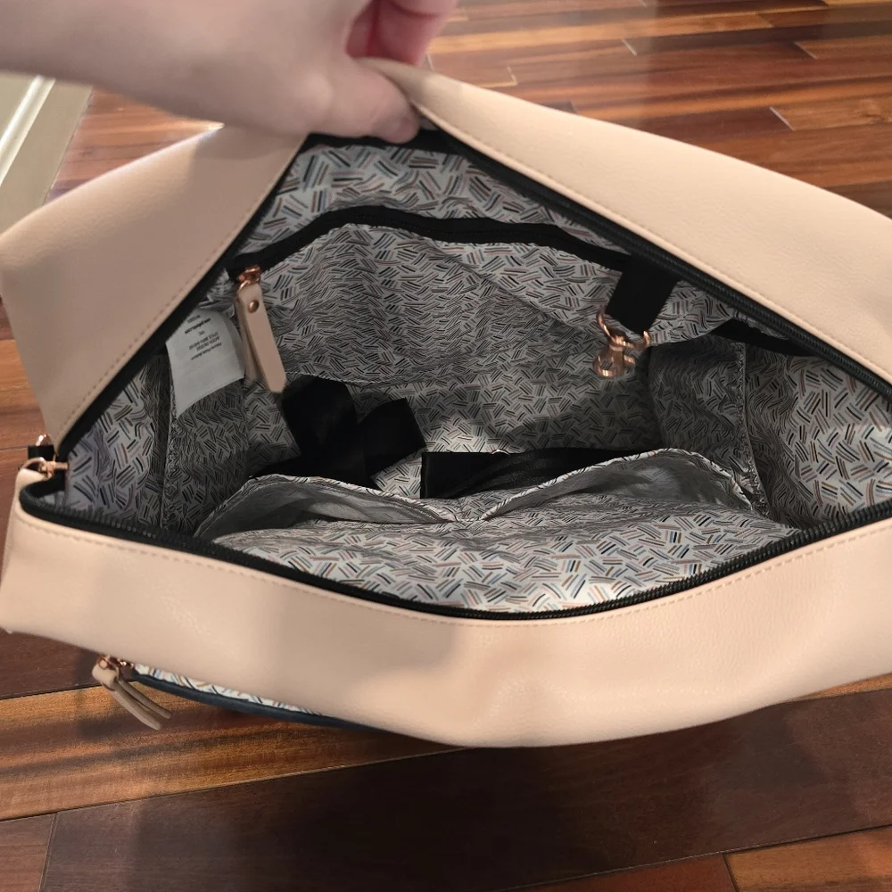 Petunia Pickle Bottom Boxy Backpack in Indigo Blush